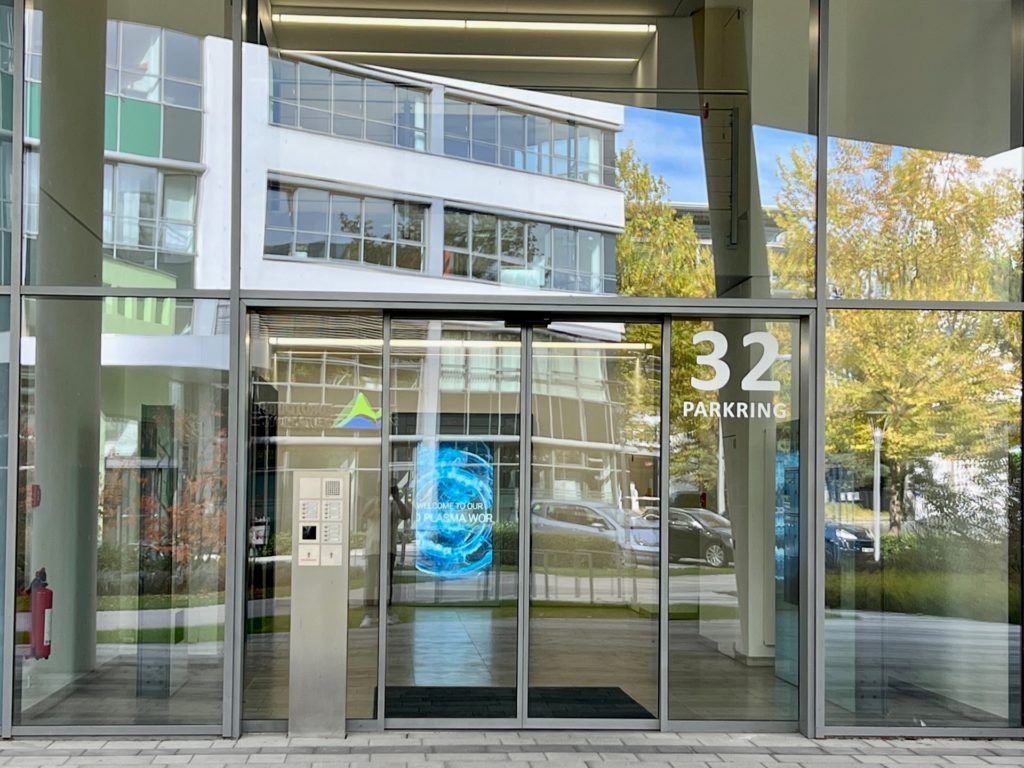 Neue Adresse von terraplasma: Parkring 32 in Garching bei München