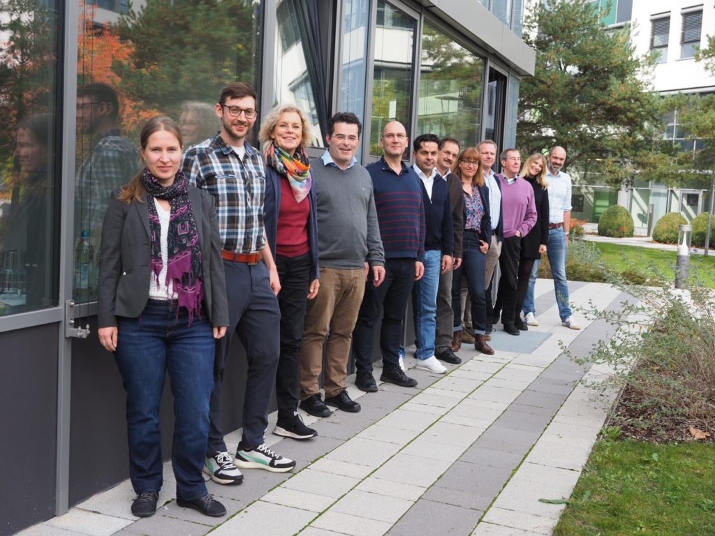 Gruppenbild Start der Projektgruppe zur Beatmungshygiene